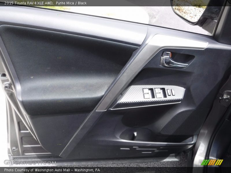 Pyrite Mica / Black 2015 Toyota RAV4 XLE AWD
