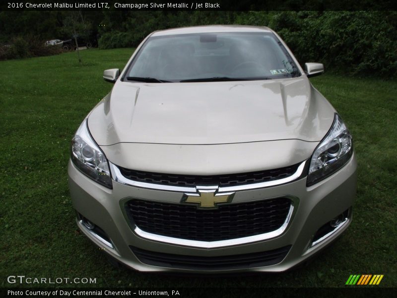 Champagne Silver Metallic / Jet Black 2016 Chevrolet Malibu Limited LTZ