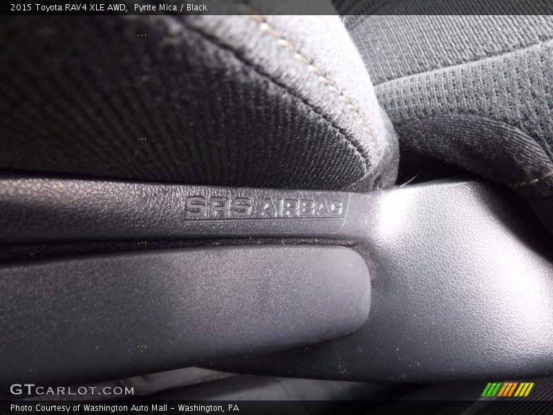 Pyrite Mica / Black 2015 Toyota RAV4 XLE AWD