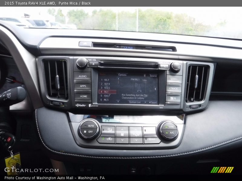 Pyrite Mica / Black 2015 Toyota RAV4 XLE AWD