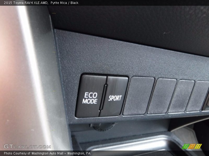 Pyrite Mica / Black 2015 Toyota RAV4 XLE AWD