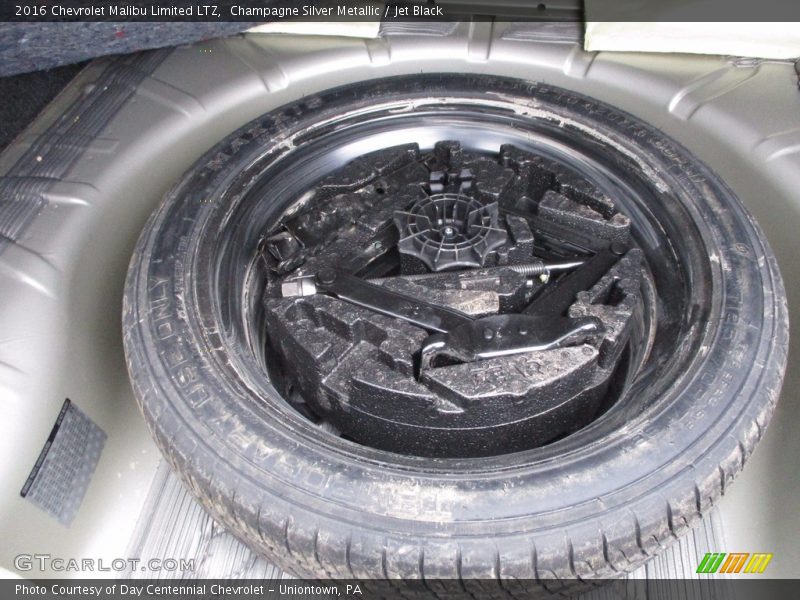 Champagne Silver Metallic / Jet Black 2016 Chevrolet Malibu Limited LTZ
