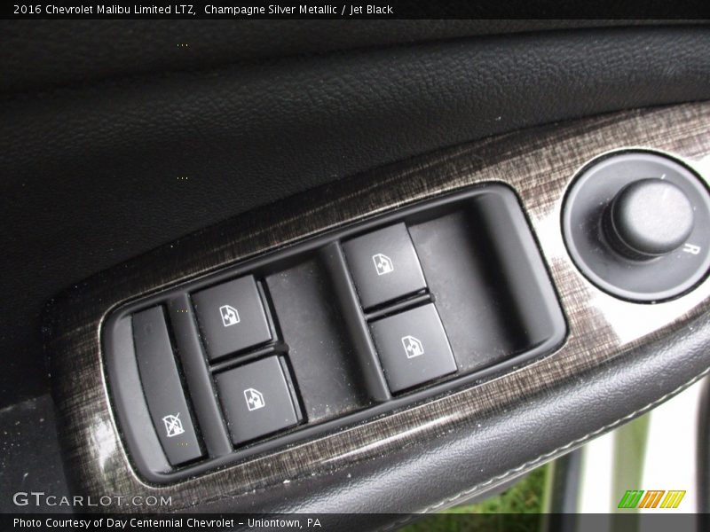 Champagne Silver Metallic / Jet Black 2016 Chevrolet Malibu Limited LTZ