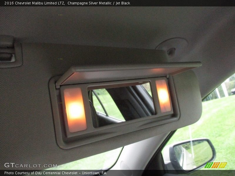 Champagne Silver Metallic / Jet Black 2016 Chevrolet Malibu Limited LTZ