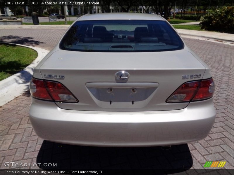 Alabaster Metallic / Light Charcoal 2002 Lexus ES 300