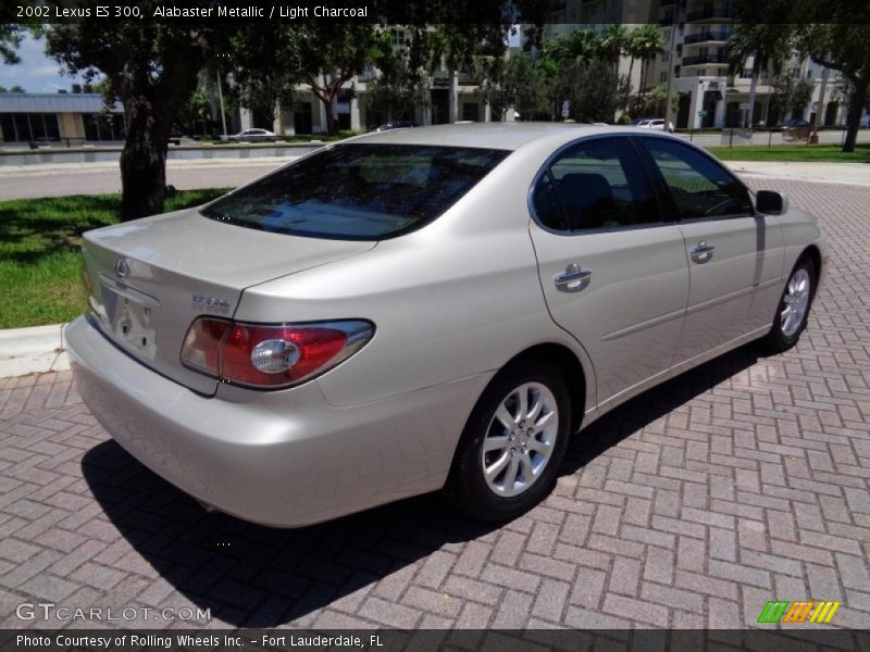 Alabaster Metallic / Light Charcoal 2002 Lexus ES 300