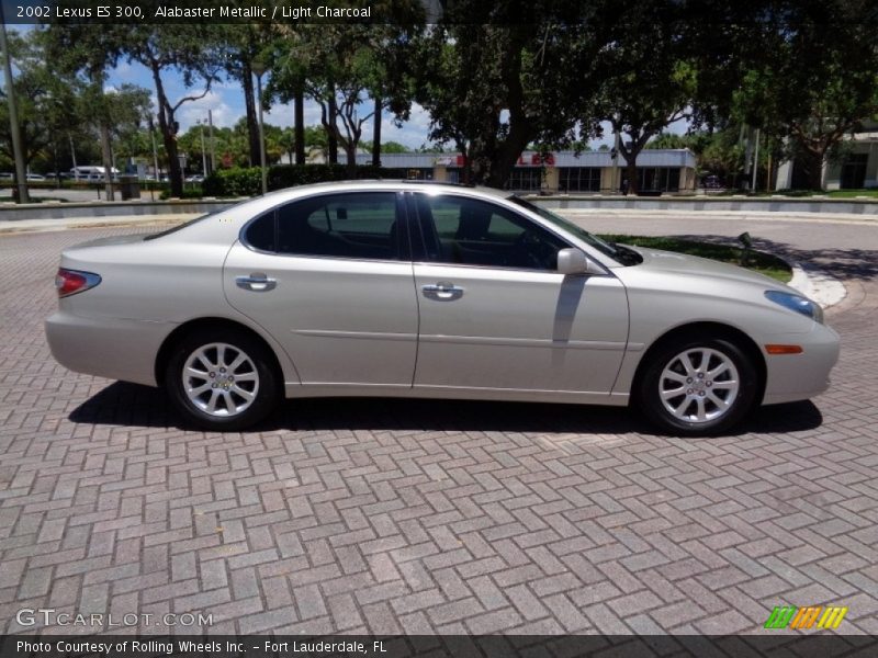 Alabaster Metallic / Light Charcoal 2002 Lexus ES 300