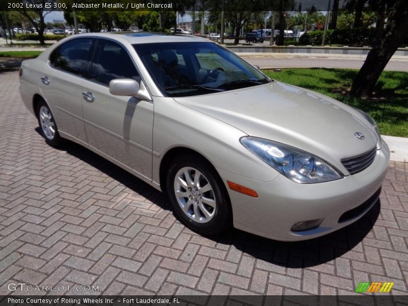 Alabaster Metallic / Light Charcoal 2002 Lexus ES 300