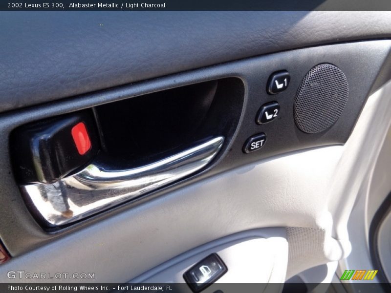 Alabaster Metallic / Light Charcoal 2002 Lexus ES 300