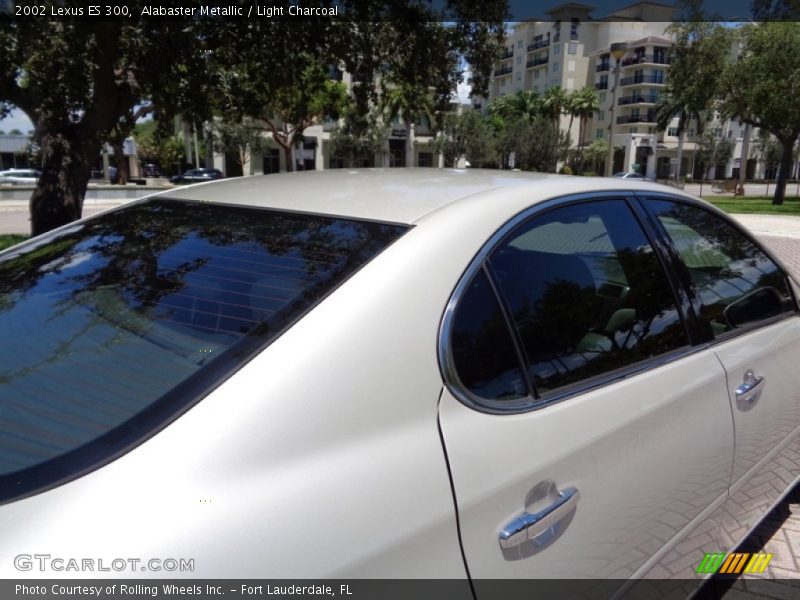 Alabaster Metallic / Light Charcoal 2002 Lexus ES 300