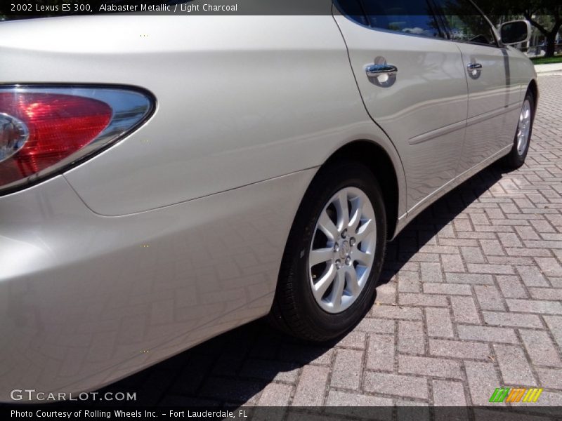 Alabaster Metallic / Light Charcoal 2002 Lexus ES 300
