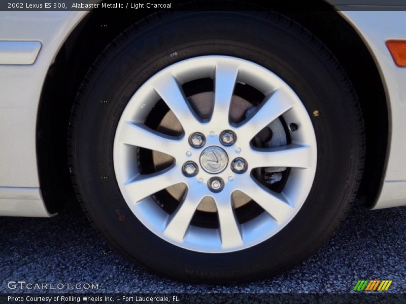 Alabaster Metallic / Light Charcoal 2002 Lexus ES 300