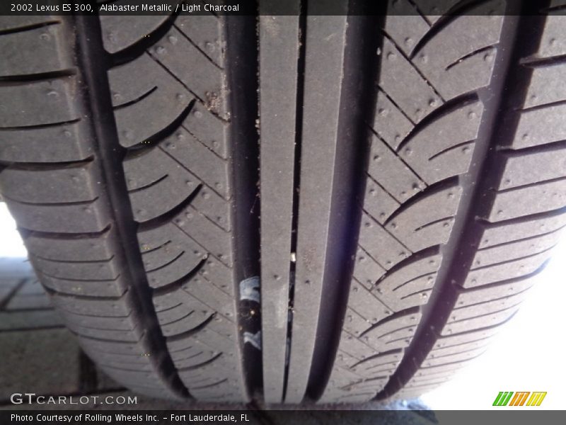 Alabaster Metallic / Light Charcoal 2002 Lexus ES 300