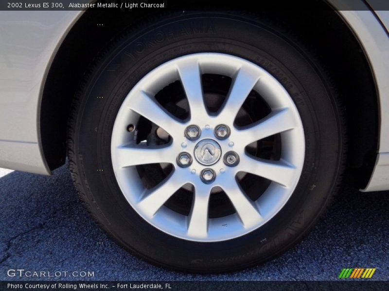 Alabaster Metallic / Light Charcoal 2002 Lexus ES 300