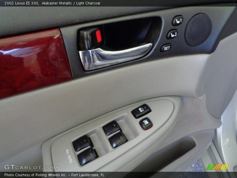 Alabaster Metallic / Light Charcoal 2002 Lexus ES 300
