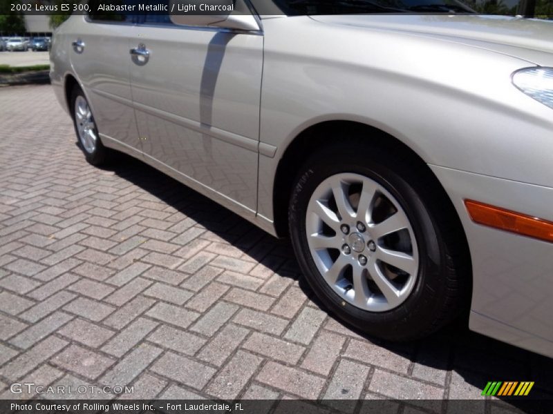 Alabaster Metallic / Light Charcoal 2002 Lexus ES 300