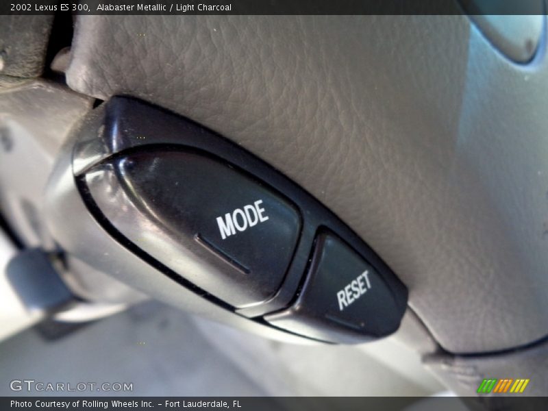 Alabaster Metallic / Light Charcoal 2002 Lexus ES 300