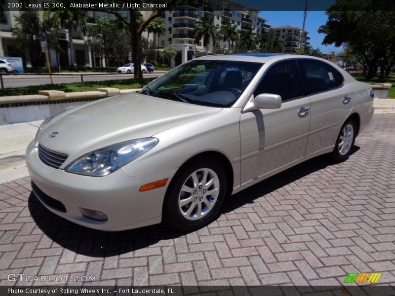 Alabaster Metallic / Light Charcoal 2002 Lexus ES 300