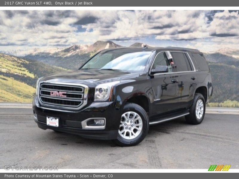 Onyx Black / Jet Black 2017 GMC Yukon SLT 4WD