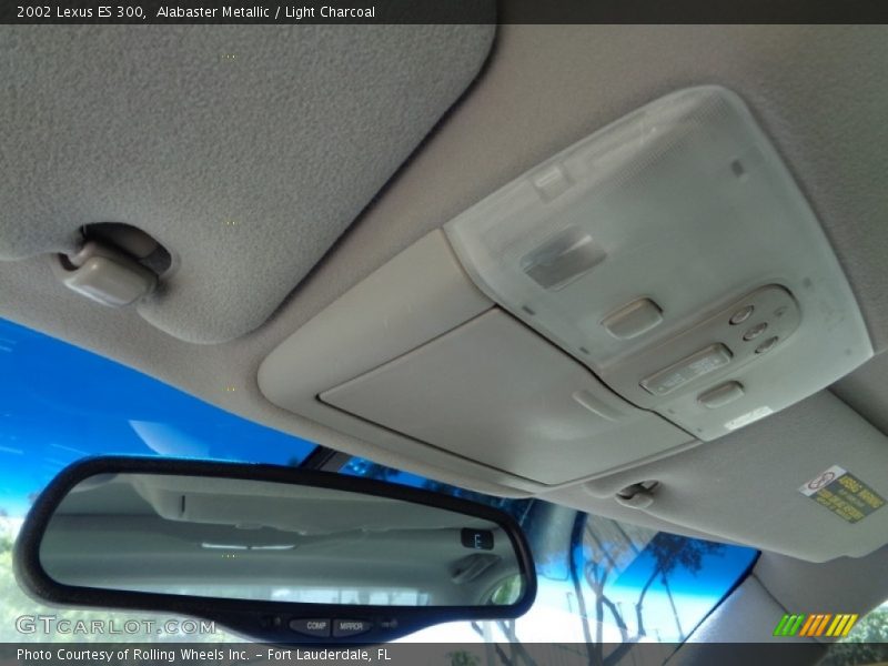 Alabaster Metallic / Light Charcoal 2002 Lexus ES 300
