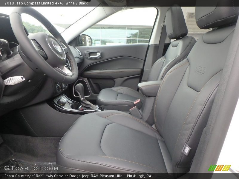 White / Black 2018 Jeep Compass Limited 4x4