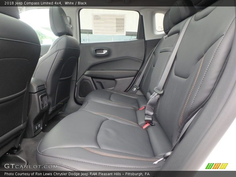 White / Black 2018 Jeep Compass Limited 4x4