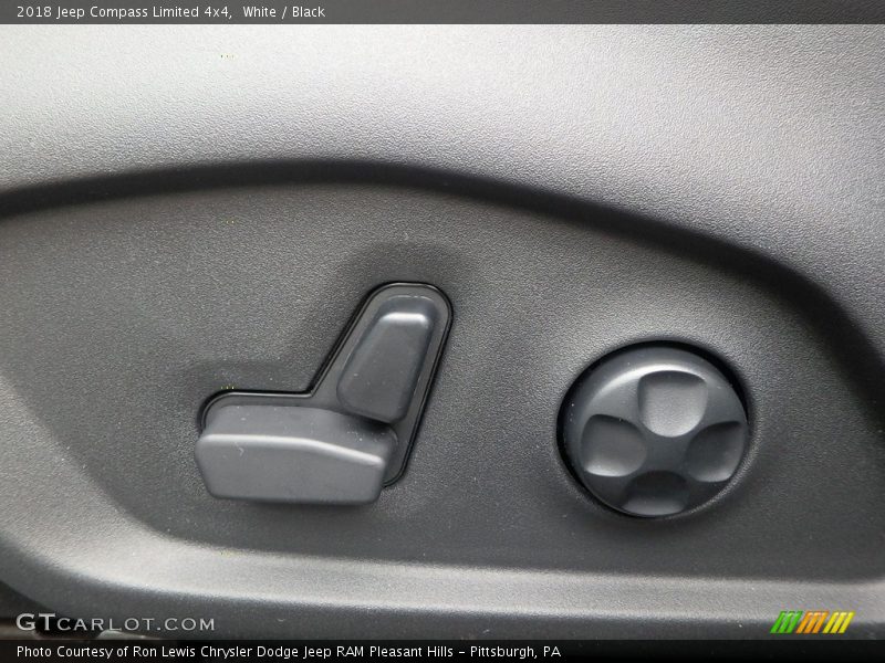 White / Black 2018 Jeep Compass Limited 4x4