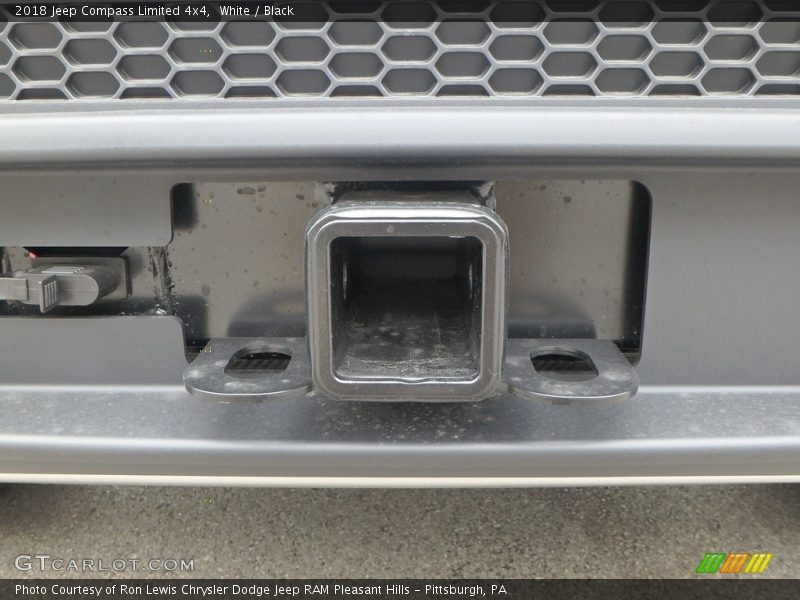 White / Black 2018 Jeep Compass Limited 4x4