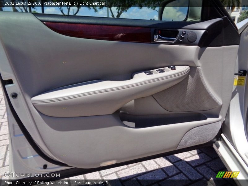 Alabaster Metallic / Light Charcoal 2002 Lexus ES 300