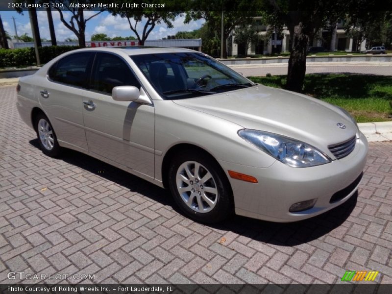 Alabaster Metallic / Light Charcoal 2002 Lexus ES 300
