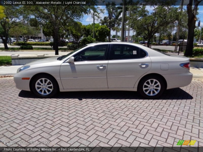 Alabaster Metallic / Light Charcoal 2002 Lexus ES 300