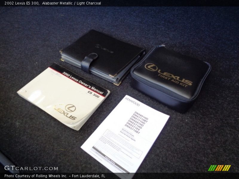 Alabaster Metallic / Light Charcoal 2002 Lexus ES 300