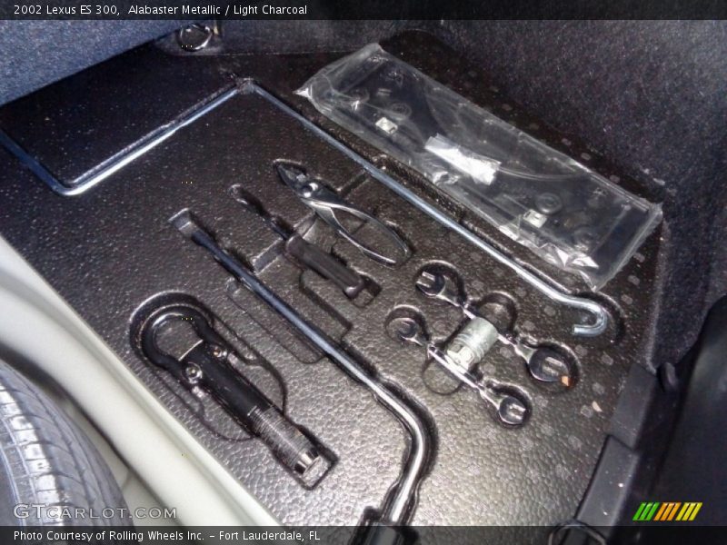 Alabaster Metallic / Light Charcoal 2002 Lexus ES 300
