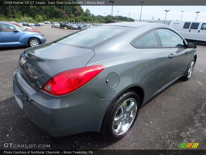 Dark Steel Gray Metallic / Ebony Black 2008 Pontiac G6 GT Coupe