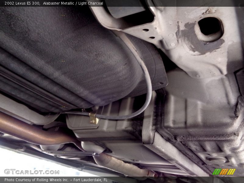 Alabaster Metallic / Light Charcoal 2002 Lexus ES 300