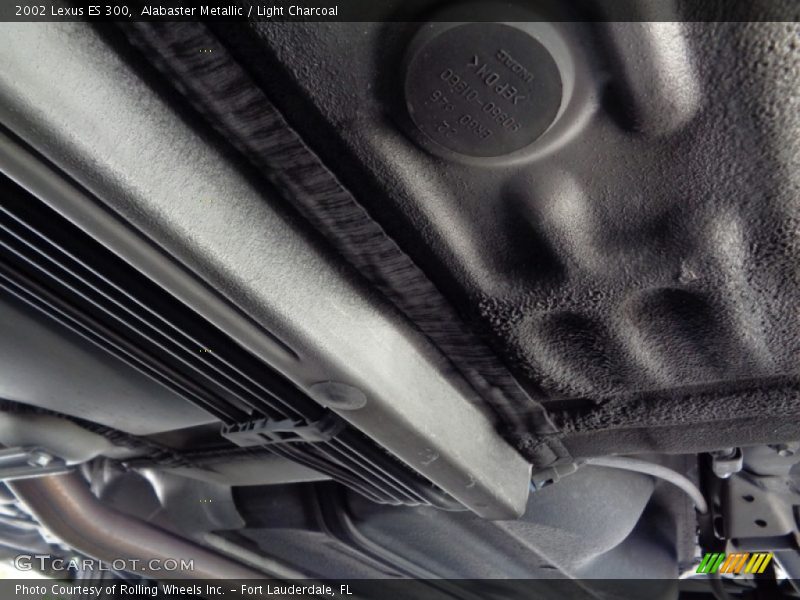 Alabaster Metallic / Light Charcoal 2002 Lexus ES 300