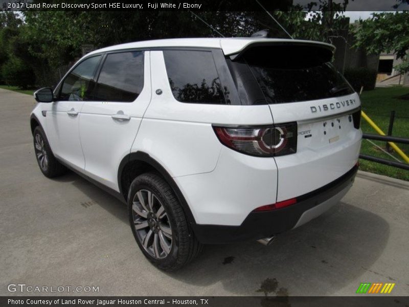 Fuji White / Ebony 2017 Land Rover Discovery Sport HSE Luxury