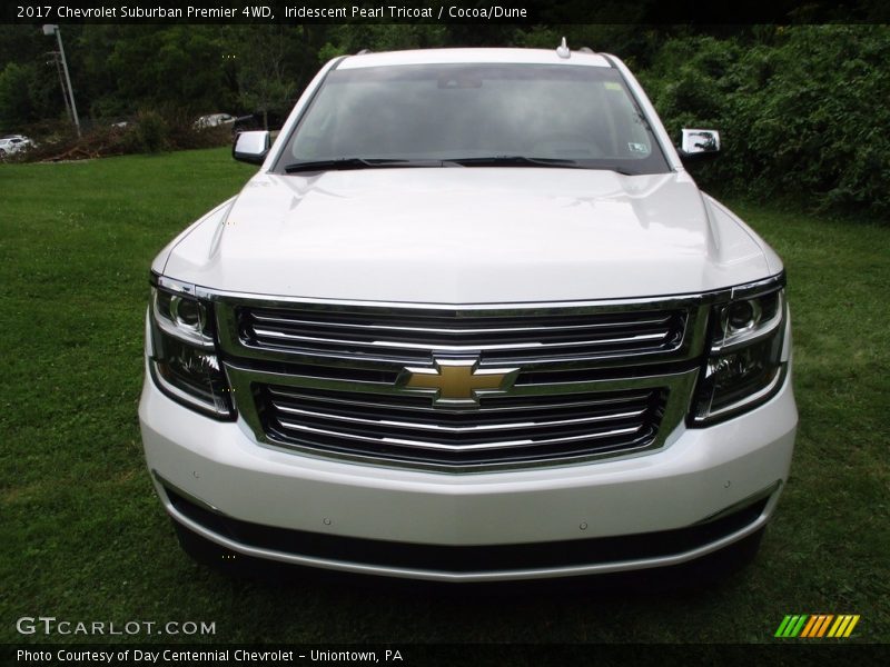 Iridescent Pearl Tricoat / Cocoa/Dune 2017 Chevrolet Suburban Premier 4WD