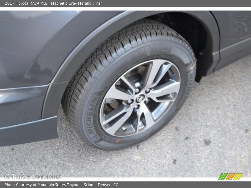 Magnetic Gray Metallic / Ash 2017 Toyota RAV4 XLE