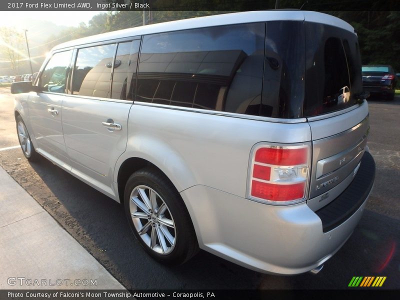 Ingot Silver / Black 2017 Ford Flex Limited AWD