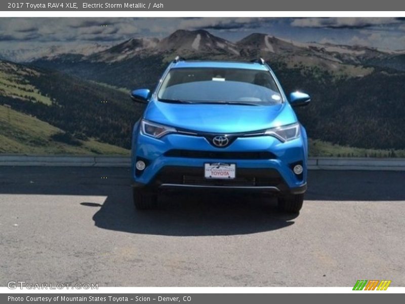 Electric Storm Metallic / Ash 2017 Toyota RAV4 XLE