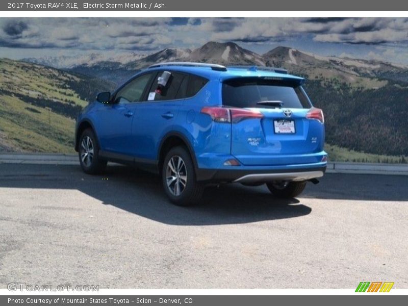 Electric Storm Metallic / Ash 2017 Toyota RAV4 XLE