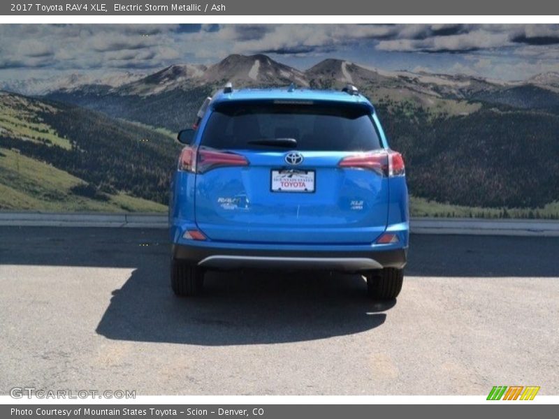 Electric Storm Metallic / Ash 2017 Toyota RAV4 XLE