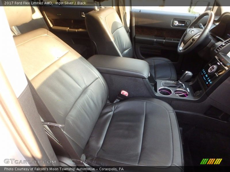 Ingot Silver / Black 2017 Ford Flex Limited AWD