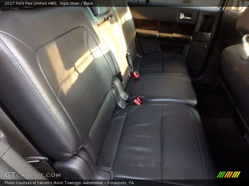 Ingot Silver / Black 2017 Ford Flex Limited AWD