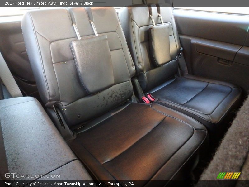 Ingot Silver / Black 2017 Ford Flex Limited AWD