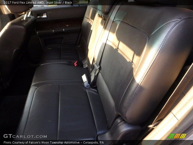 Ingot Silver / Black 2017 Ford Flex Limited AWD