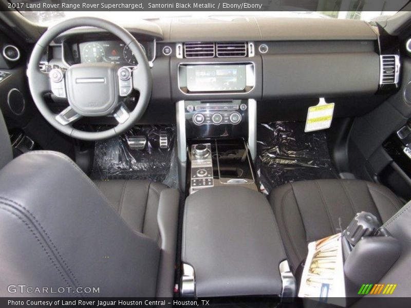 Santorini Black Metallic / Ebony/Ebony 2017 Land Rover Range Rover Supercharged