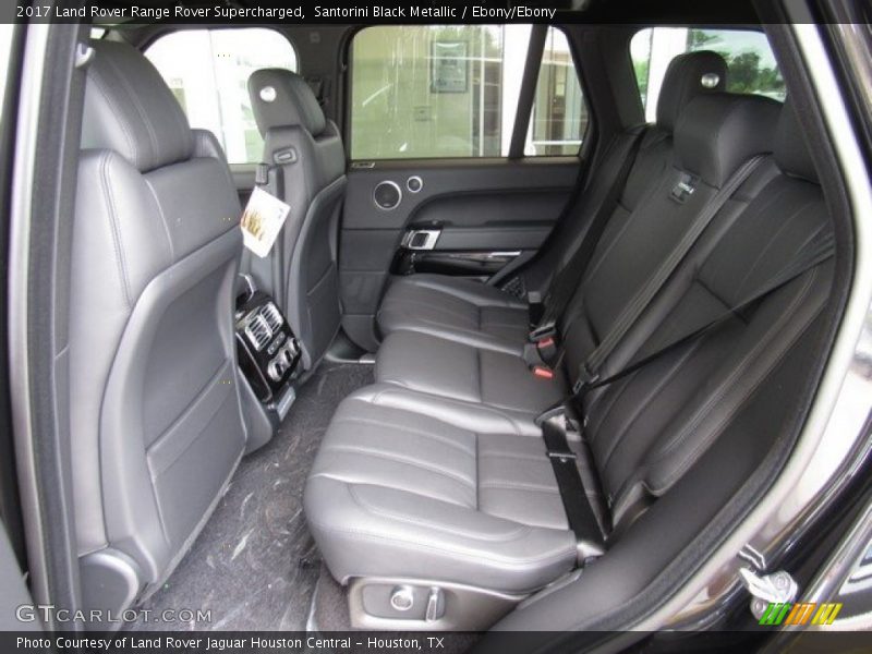 Santorini Black Metallic / Ebony/Ebony 2017 Land Rover Range Rover Supercharged