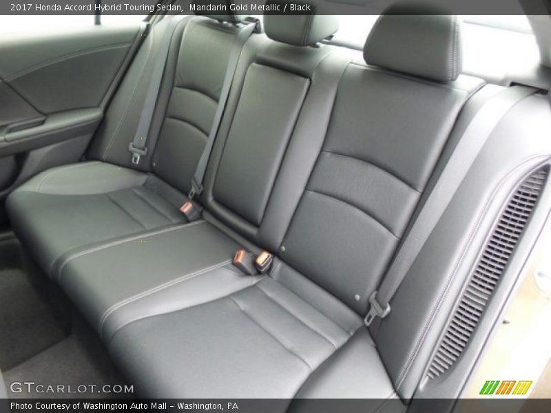 Mandarin Gold Metallic / Black 2017 Honda Accord Hybrid Touring Sedan